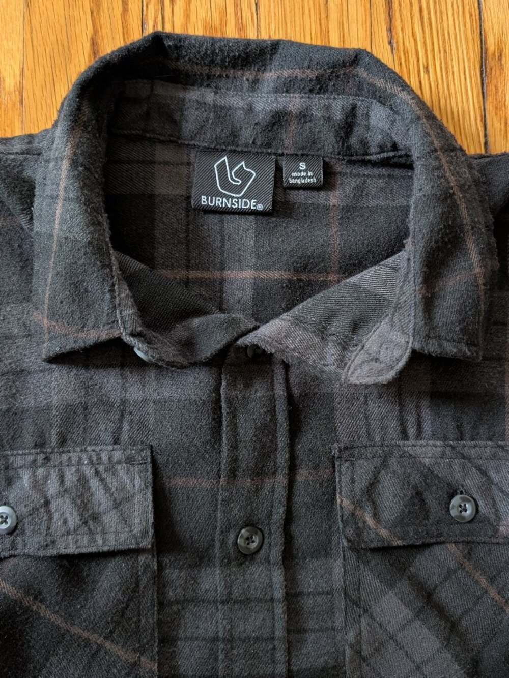 Burnside Flannel Button Down Shirt